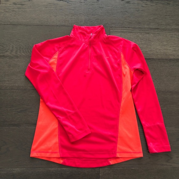 Women’s Reebok pink orange Active Top sz L - Picture 1 of 7